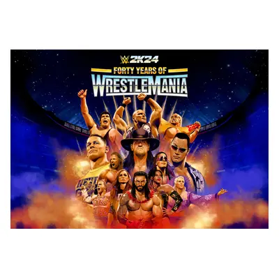 WWE 2K24 Forty Years of WrestleMania Edition PS5 Account