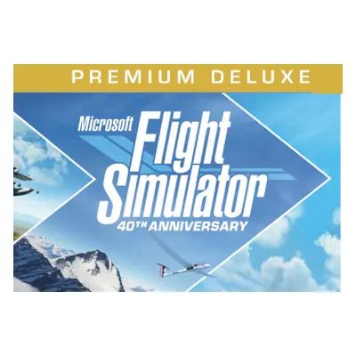 Microsoft Flight Simulator 40th Anniversary Premium Deluxe Edition Xbox Series X|S Account