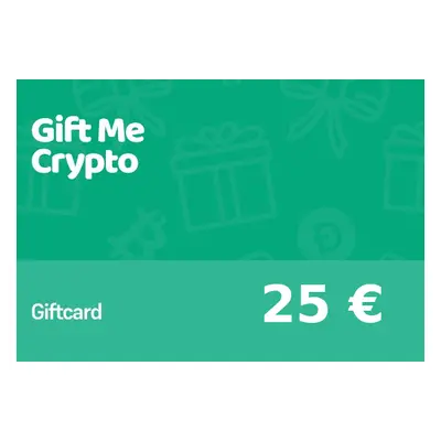 Gift Me Crypto $25 Gift Card