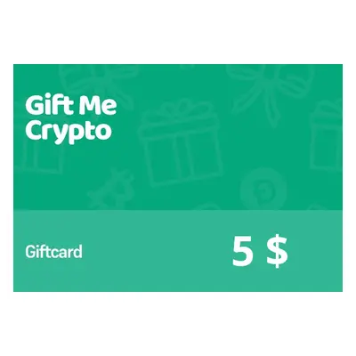 Gift Me Crypto $5 Gift Card