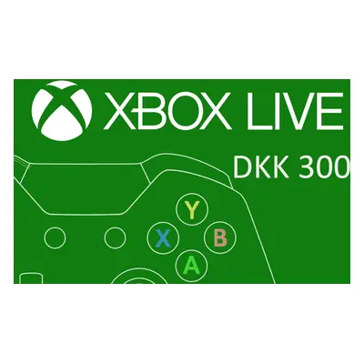 XBOX Live 300 DKK Prepaid Card DK