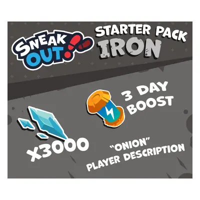 Sneak Out - Starter Pack Iron DLC PC Steam CD Key