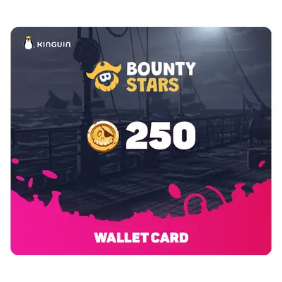 Bountystars.com $250 Wallet Card Code