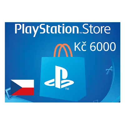 PlayStation Network Card 6000 Kč CZ