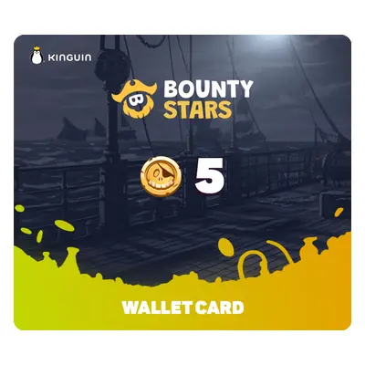 Bountystars.com $5 Wallet Card Code