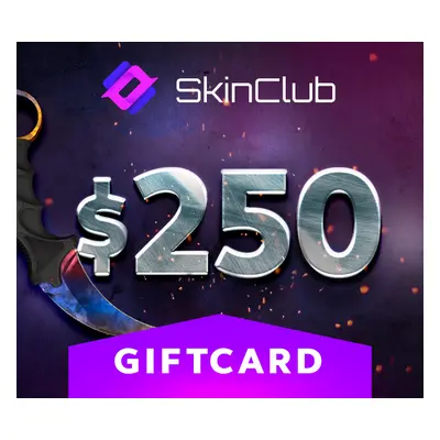 Skin.Club $250 Gift Card