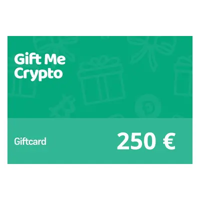 Gift Me Crypto €250 Gift Card