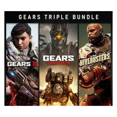 Gears Triple Bundle US XBOX One / Xbox Series X|S / PC CD Key