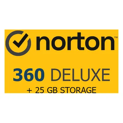 Norton 360 Deluxe 2024 EU Key (6 Months / 3 Devices) + 25 GB Cloud Storage