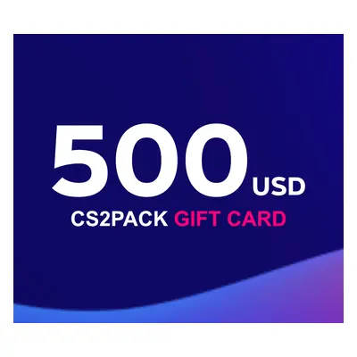 CS2Pack $500 Gift Card