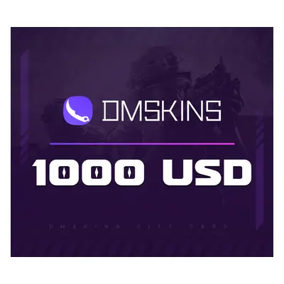 DMSkins $1000 Gift Card