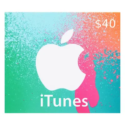 iTunes $40 CA Card