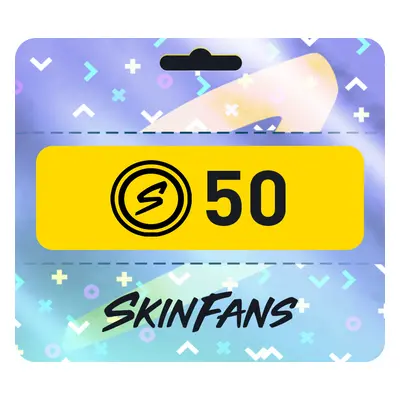 SkinFans 50 Coins Gift Card