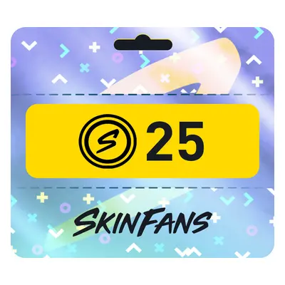 SkinFans 25 Coins Gift Card