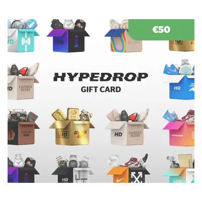 50€ HypeDrop Gift Card 50 EUR Prepaid Card