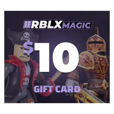 RBLXMagic $10 Gift Card