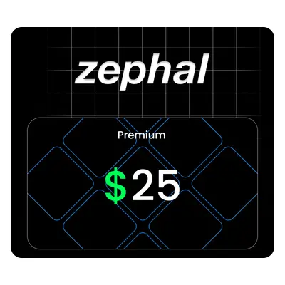 Zephal Serverside $25 Gift Card