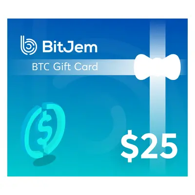 BitJem Gift Card (BTC) $25