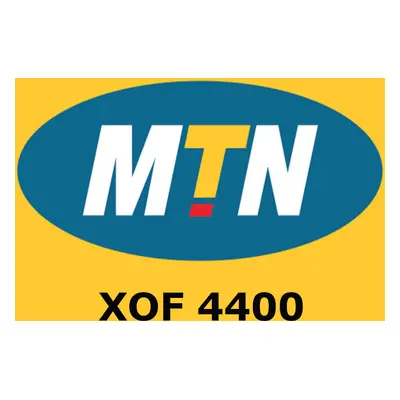 MTN 4400 XOF Mobile Top-up GW