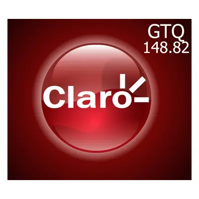 Claro 148.82 GTQ Mobile Top-up GT