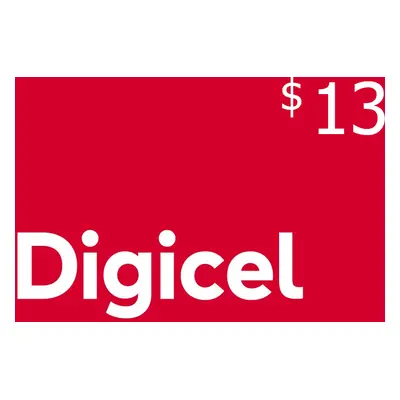 Digicel $13 Mobile Top-up MQ