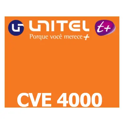 Unitel T+ 4000 CVE Mobile Top-up CV