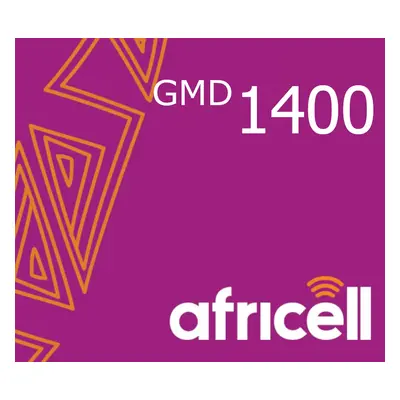 Africell 1400 GMD Mobile Top-up GM