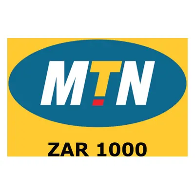 MTN 1000 ZAR Mobile Top-up ZA