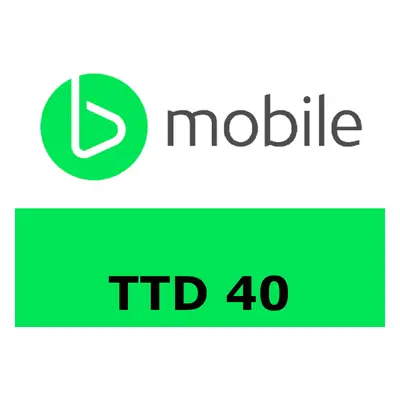 bMobile 40 TTD Mobile Top-up TT