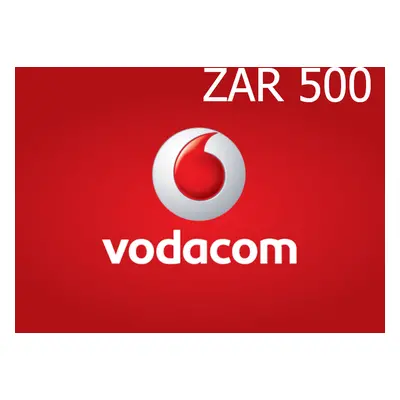 Vodacom 500 ZAR Mobile Top-up ZA