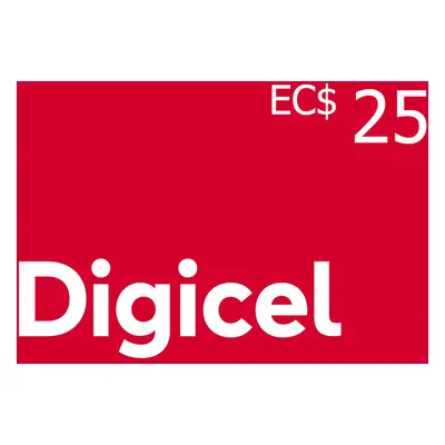 Digicel EC$25 Mobile Top-up AG