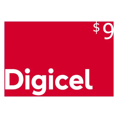 Digicel $9 Mobile Top-up MQ