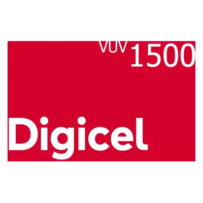 Digicel 1500 VUV Mobile Top-up VU