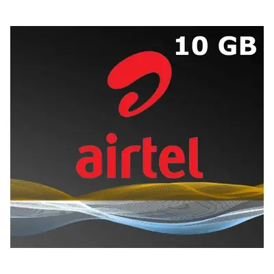 Airtel 10 GB Data Mobile Top-up TD