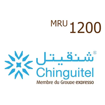 Chinguitel 1200 MRU Mobile Top-up MR