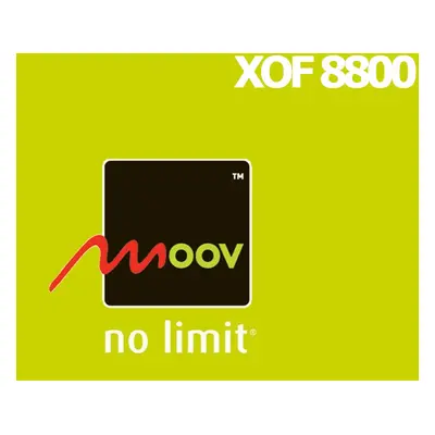 Moov 8800 XOF Mobile Top-up BJ