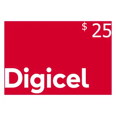 Digicel $25 Mobile Top-up VG