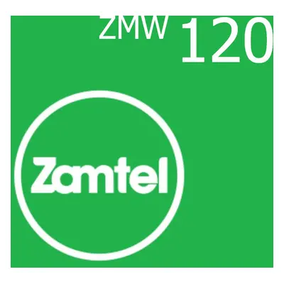 Zamtel 120 ZMW Mobile Top-up ZM