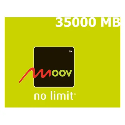 Moov 35000 MB Data Mobile Top-up CI