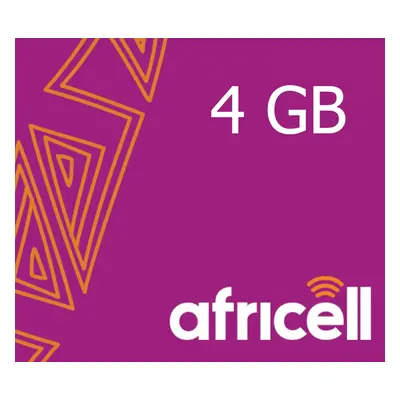 Africell 4 GB Data Mobile Top-up GM