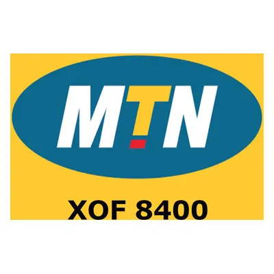 MTN 8400 XOF Mobile Top-up GW