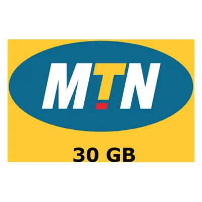 MTN 30 GB Data Mobile Top-up CI