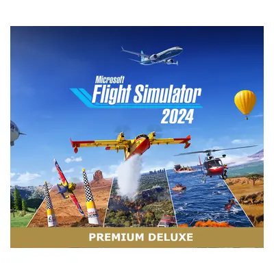 Microsoft Flight Simulator 2024 Premium Deluxe Edition Xbox Series X|S / PC Account