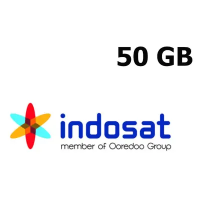 Indosat 50 GB Data Mobile Top-up ID