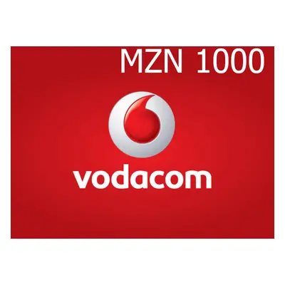 Vodacom 1000 MZN Mobile Top-up MZ