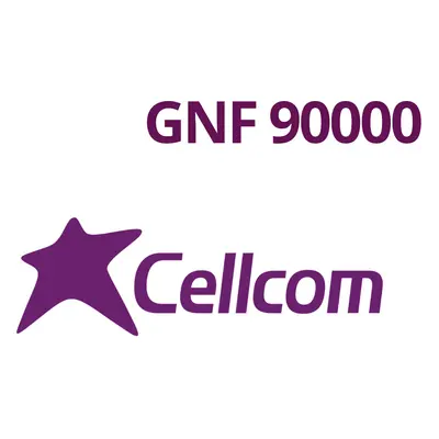 Cellcom 90000 GNF Mobile Top-up GN