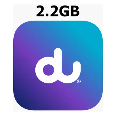 Du 2.2 GB Data Mobile Top-up AE