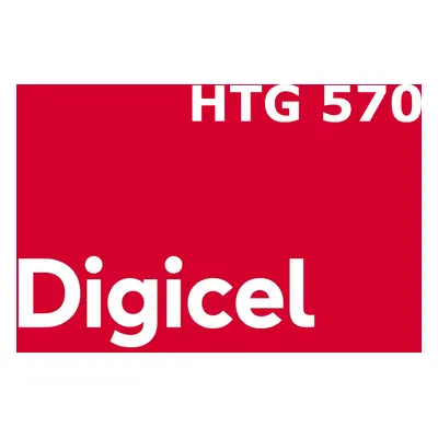 Digicel 570 HTG Mobile Top-up HT