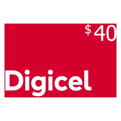 Digicel $40 Mobile Top-up MQ