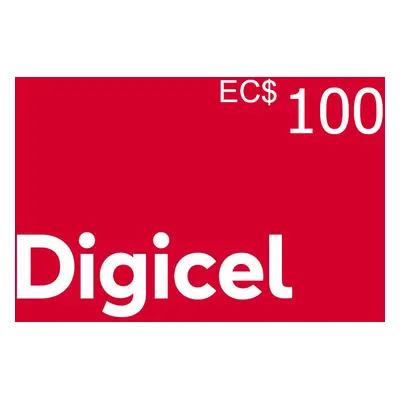 Digicel EC$100 Mobile Top-up MS